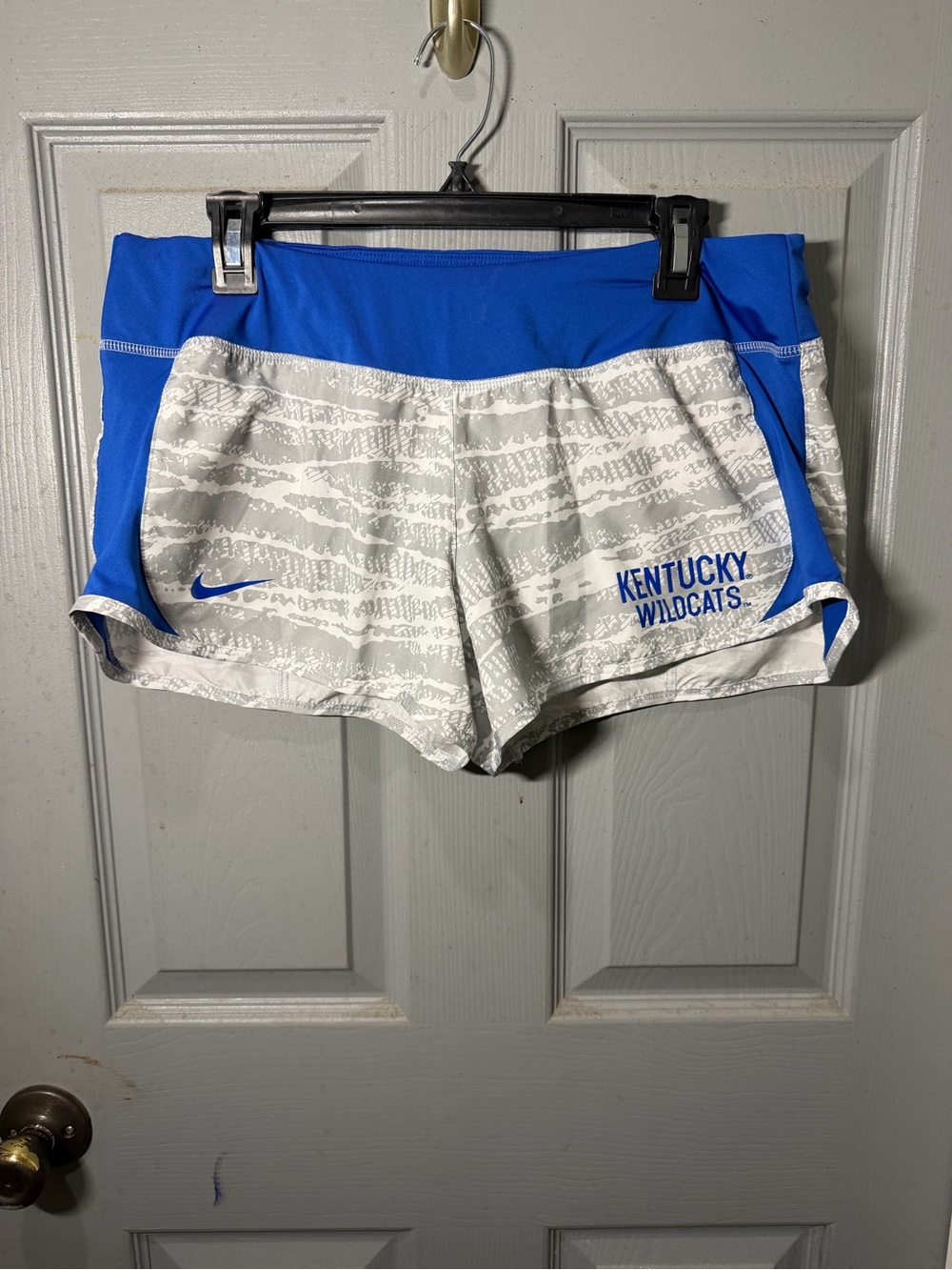 Nike Kentucky Wildcats Blue and White Athletic Shorts